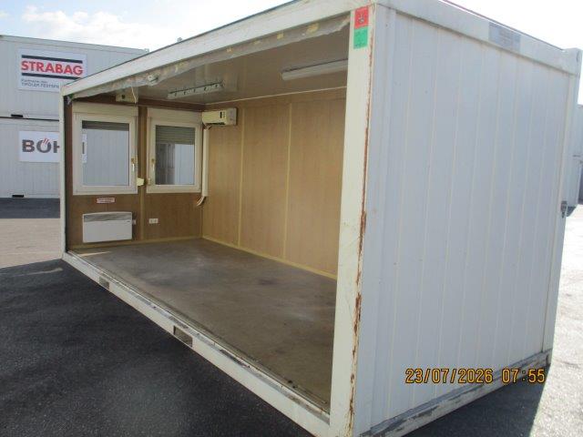 CONTAINEX CONTAINER 6 Meter Büro offen