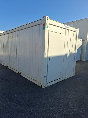 CONTAINEX CONTAINER 6 Meter Treppe Erdgeschoss