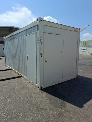 CONTAINEX CONTAINER 6 Meter Büro offen